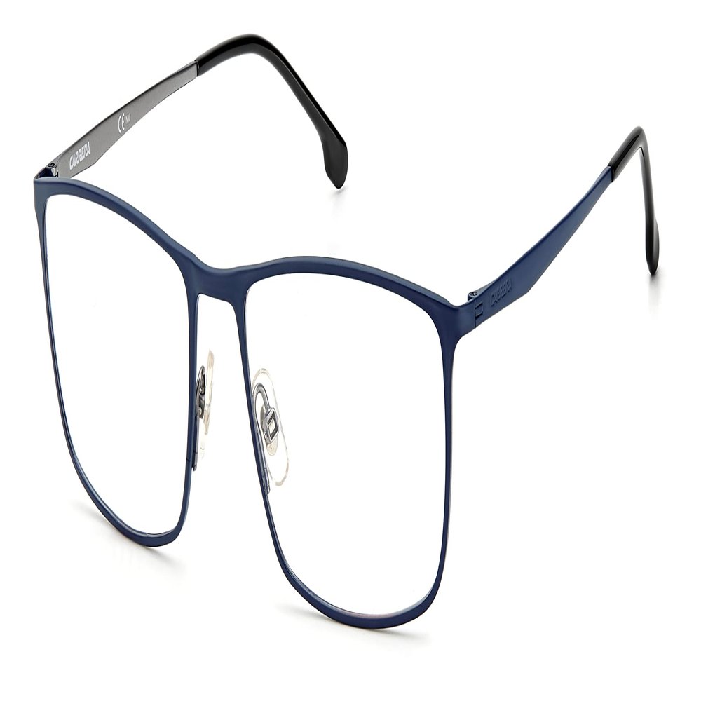 Carrera Prescription Eyewear Frames Blue Mens Metal frame, plastic lens Prescription Eyewear Frames Metal frame, plastic lens