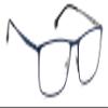 Carrera Prescription Eyewear Frames Blue Mens Metal frame, plastic lens Prescription Eyewear Frames Metal frame, plastic lens view 2