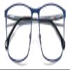 Carrera Prescription Eyewear Frames Blue Mens Metal frame, plastic lens Prescription Eyewear Frames Metal frame, plastic lens view 4