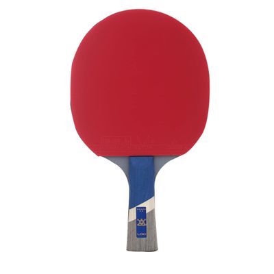 LINGOSHUN Table Tennis Bat,Professional Ping Pong Racket for Intermediate Players,with ITTF Approved Rubber,5-ply Wood / 7 Stars/Long Handle