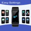 GRV Fitness Tracker Non Bluetooth Fitness Watch No App No Phone Required Waterproof Pedometer Watch with Steps Calories Counter Sleep Tracker for Men Women Parents (Black) view 4