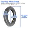 8.5 Inch Scooter Tires Inner Tubes Tire, Pneumatic Tyres for 8 1/2 x 2 Tires Scooter Replacement, Explosion-Proof, Pressure-Resistant, for Electric Scooters (Size:Inner Tire) view 3