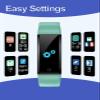 GRV Fitness Tracker Non Bluetooth Fitness Watch No App No Phone Required Waterproof Pedometer Watch with Steps Calories Counter Sleep Tracker for Men Women Parents (Green) view 4