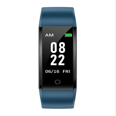 GRV Fitness Tracker Non Bluetooth Fitness Watch No App No Phone Required Waterproof Pedometer Watch with Steps Calories Counter Sleep Tracker for Men Women Parents (Blue)