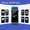 GRV Fitness Tracker Non Bluetooth Fitness Watch No App No Phone Required Waterproof Pedometer Watch with Steps Calories Counter Sleep Tracker for Men Women Parents (Blue) view 4