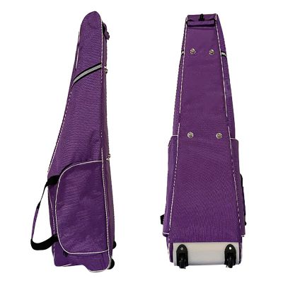 DLGF Fencing Sword Bag, Adult and Child Fencing Equipment Bag, Fencing Roller Bag, Suitable for Foil/Epee/Saber, Wear-Resistant and Waterproof / 43IN