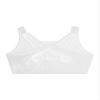 easyforever Kids Girls Athletic Sport Bra Strappy Back Vest Crop Top Tanks for Gym Workout Dance Gymnastics White E 6 view 4