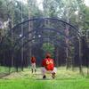 Holymuss Pro 20FT Baseball Batting Cage Net and Frame, Baseball & Softball Hitting Cage Netting for Pitching Training in The Backyard - with Pitching Backstop and Carry Bag view 4