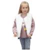 Ikevan Little Girls' Faux Fur Wool Vest Jacket Toddler Baby Kids Winter Coat Outwear Thick Warm Waistcoat 1Y-6Y (White, 2-3 Years) view 1