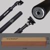 Zoom Bike Suspension Seatpost Bicycle Seat Post Replacement Lightweight Aluminum Body Clamp Angle Adjustable Offset 14mm Black 30.4 view 3