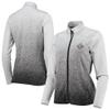Antigua Women's White/Black New Orleans Saints Guide Full-Zip Jacket view 1