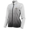 Antigua Women's White/Black New Orleans Saints Guide Full-Zip Jacket view 2