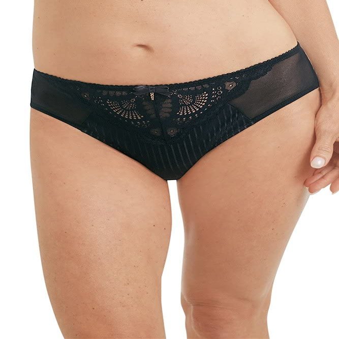 Amoena Karolina Co-ordinating Panty Black/Nude