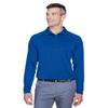 Harriton Men Advantage Snag Protection Long-Sleeve Tactical Polo L TRUE ROYAL view 1