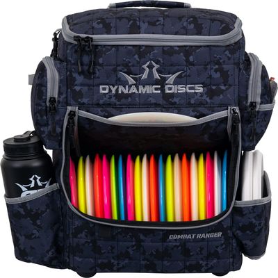 Dynamic Discs Combat Ranger Disc Golf Backpack | Large Bag with Putter Pouch | 20+ Disc Capacity