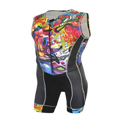 De Soto Forza Triathlon Flisuit - FFT (XX-Large, Entropy of Color)