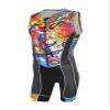 De Soto Forza Triathlon Flisuit - FFT (XX-Large, Entropy of Color) view 1