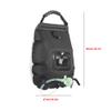 1x Solar Shower Bag 5Gallons/20L, Foldable Camping Shower Portable Solar Heating Bag with Removable Hose Pull-Off Switchable Shower Head for Camping Beach Swimming Outdoor Traveling Hiking, Green view 3