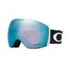 Oakley Flight Deck M OO7064 Black w/Prizm Sapphire Iridium Ski Goggles For Men For Women + Bundle Accessory Leash Kit, Microfiber Pouch view 1