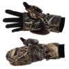 DOING SOMETHING GREAT Flip Top Mittens for Women with Glove Liner, Waterproof with 80g Thinsulate and Grippy Silicone Palms (Max-7, X-Large) view 1