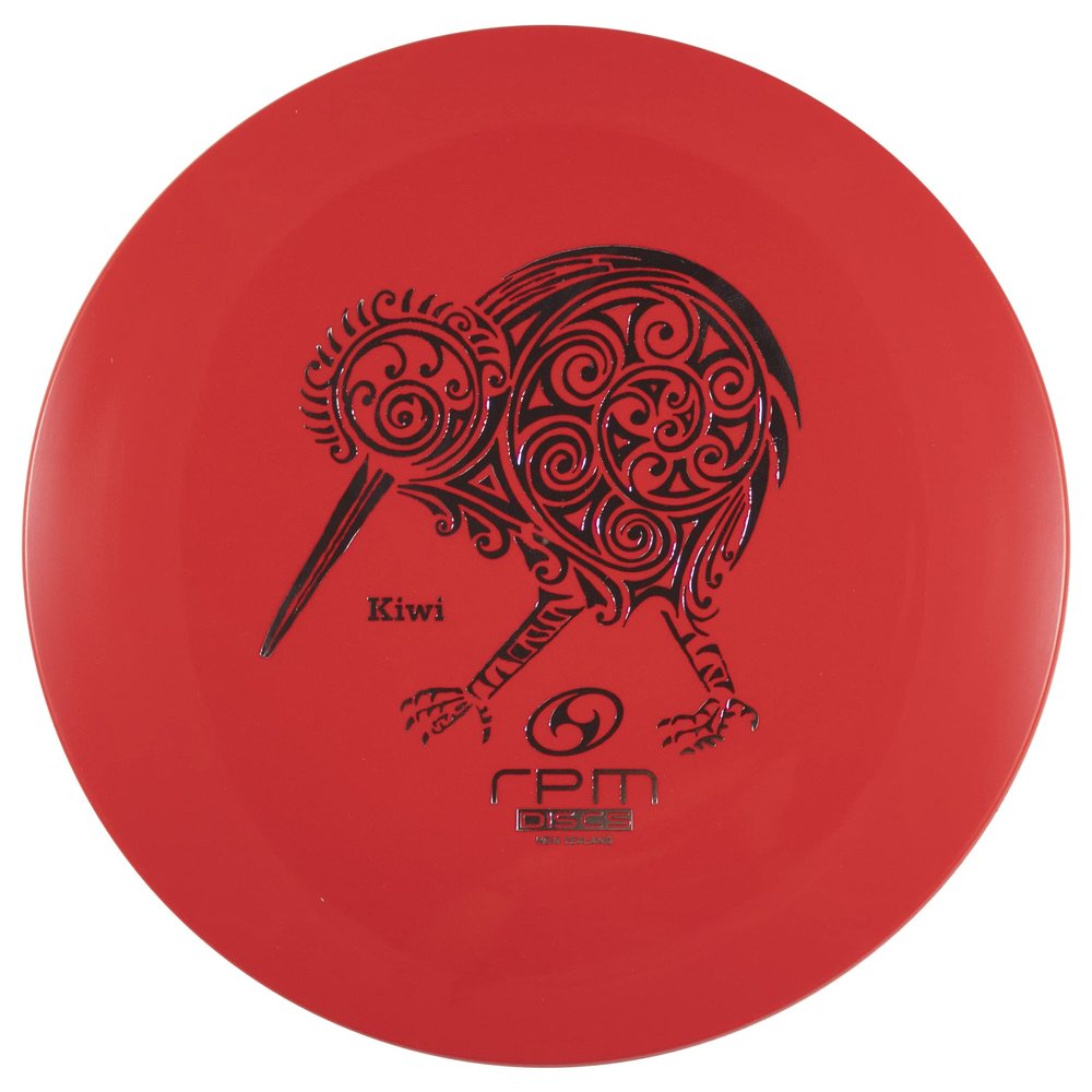 RPM Discs Kiwi Atomic | Distance Driver Golf Disc | Advanced Disc Golf Driver (Red)