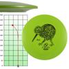 RPM Discs Kiwi Atomic | Distance Driver Golf Disc | Advanced Disc Golf Driver (Red) view 2