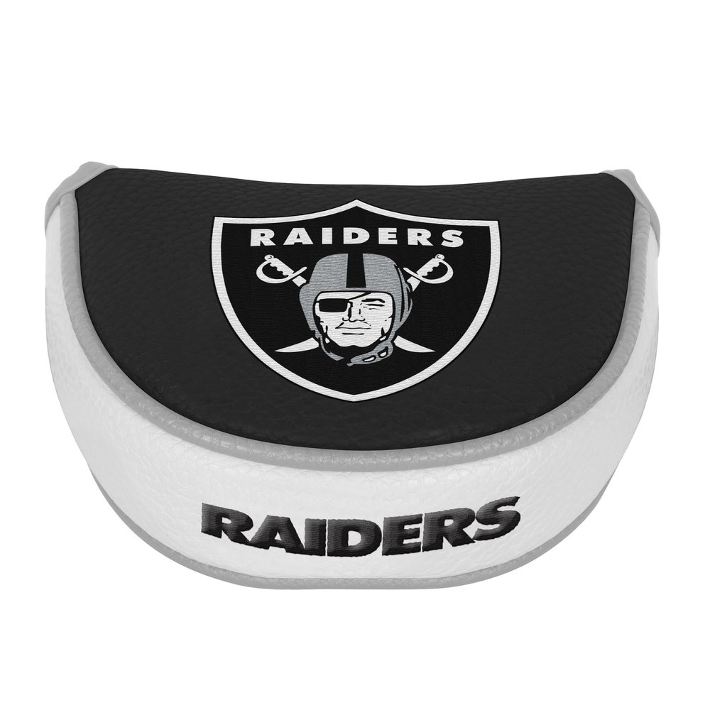 Las Vegas Raiders Mallet Putter Cover, Team Colors