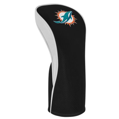 Team Effort Dolphins Golf Driver Headcover, Faux Leather, Team Colors, Golf
