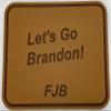 SkiffDek Let's Go Brandon Foam Cover Pad for Yeti Coolers (Yeti 24 Brown) view 1