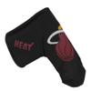 Miami Heat Blade Putter Cover view 1