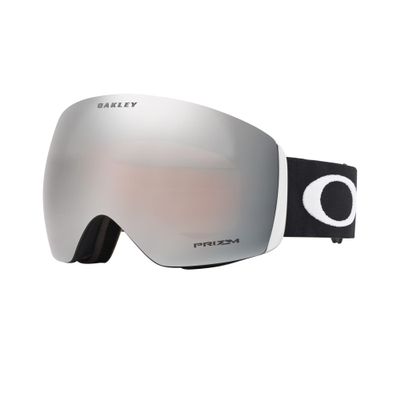 Oakley Flight Deck M OO7064 Black w/Prizm Snow Black Iridium Ski Goggles For Men For Women+ Bundle Accessory Leash Kit, Microfiber Pouch