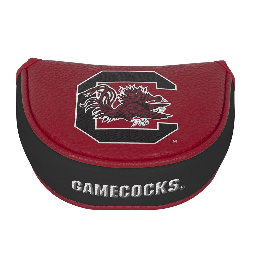 Team Effort South Carolina Gamecocks Mallet Putter Cover - Red - Golf