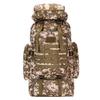80L Waterproof Molle Camo Tactical Backpack Military Army Hiking Camping Backpack Travel Rucksack Outdoor Sports Climbing Bag (Desert camo) view 1