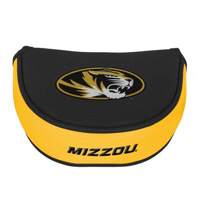 Team Effort Missouri Tigers Mallet Putter Cover - Yellow - Synthetic Leather
