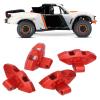 Dilwe RC Brake Calipers, Aluminum Alloy 4PCS RC Replica Brake Calipers Upgrade Spare Part for UDR 1/7 RC Car(red) view 3