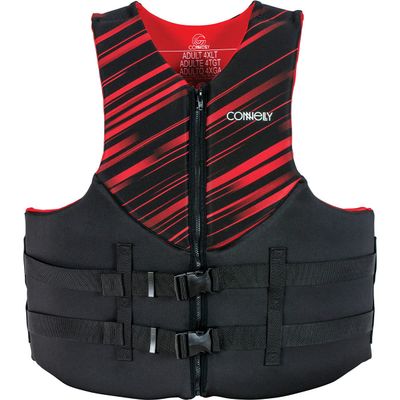 Connelly Coast Guard Approved Vest, Promo Neoprene Red - 3XL-Big and Tall