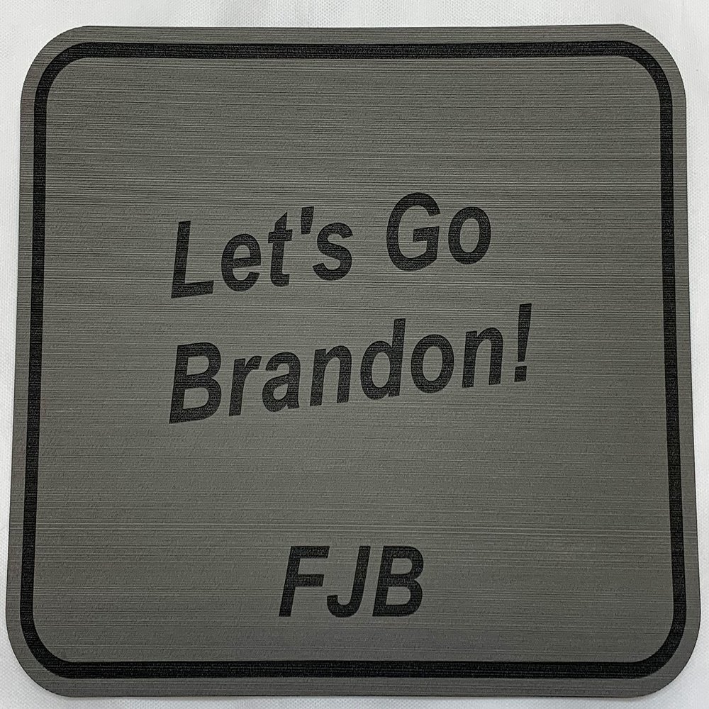 SkiffDek Let's Go Brandon Foam Cover Pad for Yeti Coolers (Yeti 24 Gray)