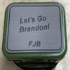 SkiffDek Let's Go Brandon Foam Cover Pad for Yeti Coolers (Yeti 24 Gray) view 2