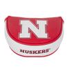 Team Effort Nebraska Cornhuskers Mallet Putter Cover - Red - Synthetic Leather - Golf view 1