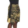 Zubaz NFL Men's Adult Athletic Shorts Camo Lines, New Orleans Saints, Small view 2