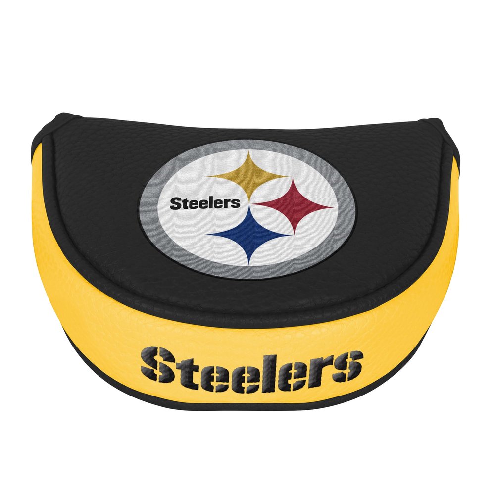 Pittsburgh Steelers Mallet Putter Cover, Team Colors