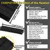PROHEAR HC01 Headset Cover Tactical Advanced Earmuffs Modular Cover Fit for 3M WorkTunes Peltor Howard Leight Impact Walkers Razor - Black view 2