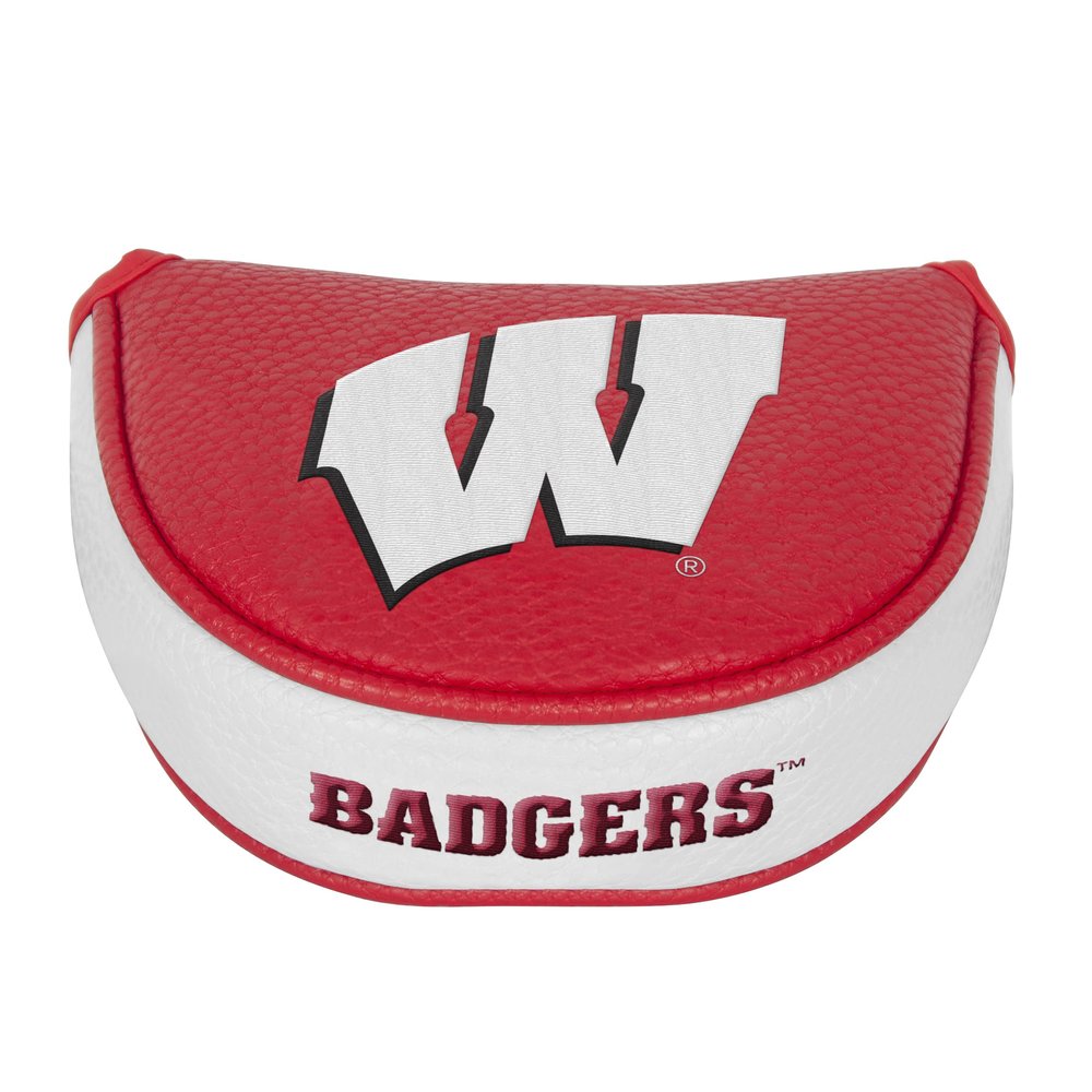 Wisconsin Badgers Mallet Putter Cover, Team Colors