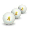 GRAPHICS & MORE Looney Tunes Cute Tweety Novelty Table Tennis Ping Pong Ball 3 Pack view 1