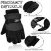 Hicarer 4 Pairs Winter Gloves for Kids Waterproof Snow Ski Gloves Girls Boys Warm Unisex Youth Clothes for Cold Weather(Red, Blue, White, Yellow,1-4 Years Old) view 3