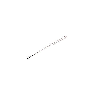 New Epic Animal Whip 60" Long Rod with 10" Lash & 10" Popper Red/White