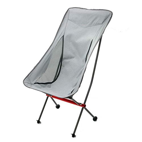 DDER Ultra Light Outdoor Folding Camping Chair 150kg Load Aluminum Alloy Chair Fishing Beach Garden Courtyard Chair