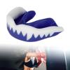 Mouth Guard, Compact Portable Professional Dental Guard Safe Eco Friendly for Hockey MMA for Basketball Football(Blue) view 2
