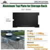 camping moon Aluminum Top Plate for Storage Rack T-2308-BK view 2