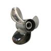 CAPTAIN Propeller 11 5/8X11 Fit Mercury Outboard Engine 25hp 30hp 35hp 40hp 45hp 48hp 50hp 55hp 60hp 70hp 75hp 13 Tooth Spline Steel Stainless view 2